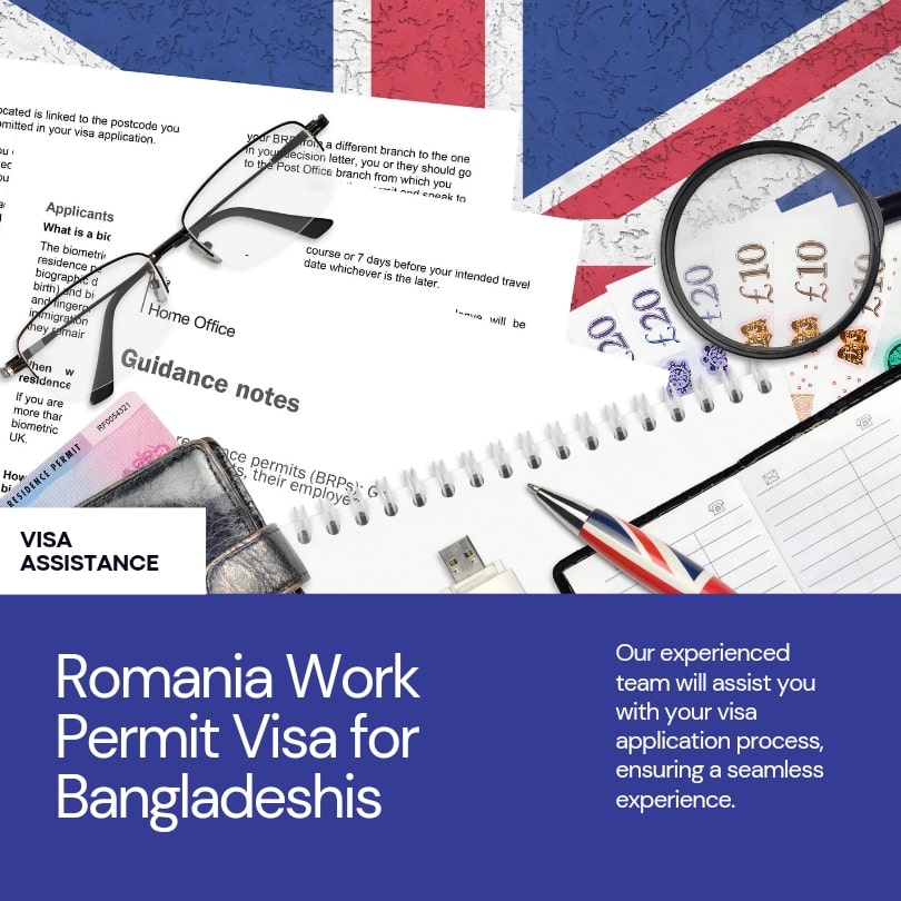 Romania work permit visa for Bangladeshis